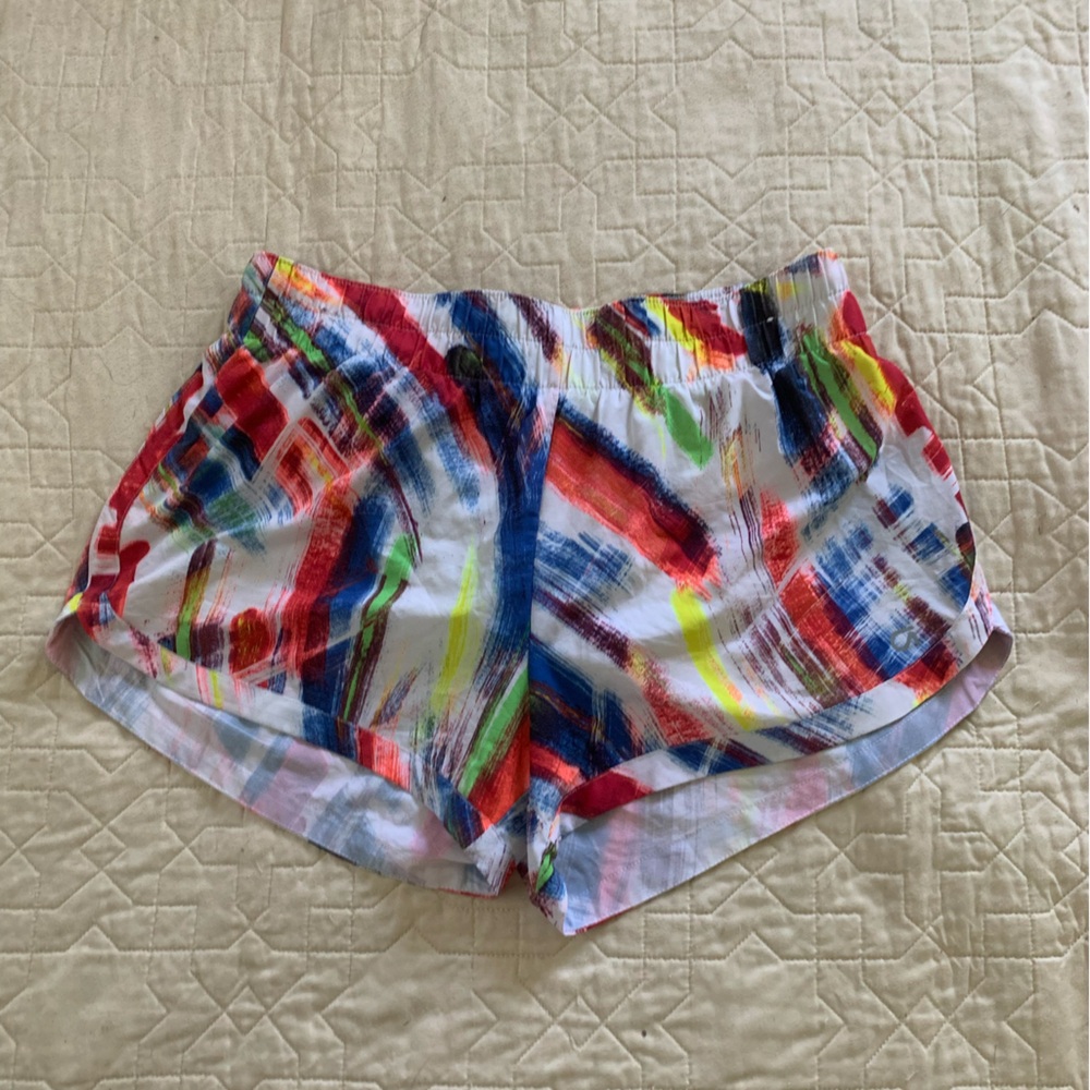 GAP Multicolor Brushstroke Shorts